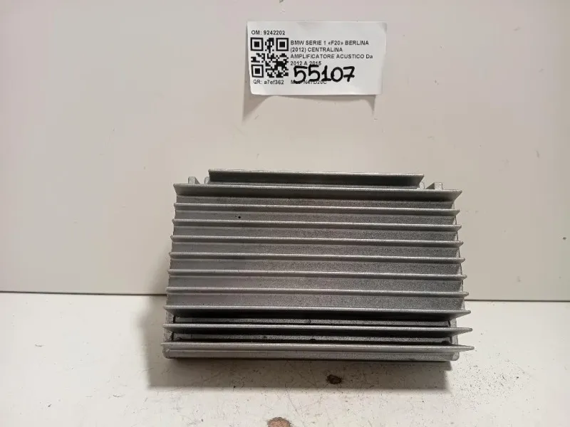 Centralina Amplificatore Acustico 9242202 Bmw Serie 1 F20 Berlina 2012