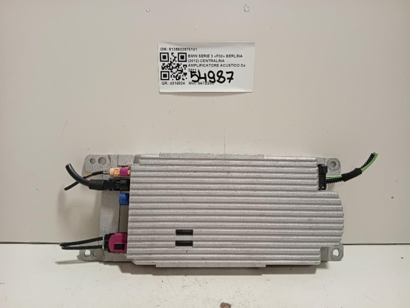 Centralina Amplificatore Acustico 6135932970101 Bmw Serie 3 F30 Berlina 2012