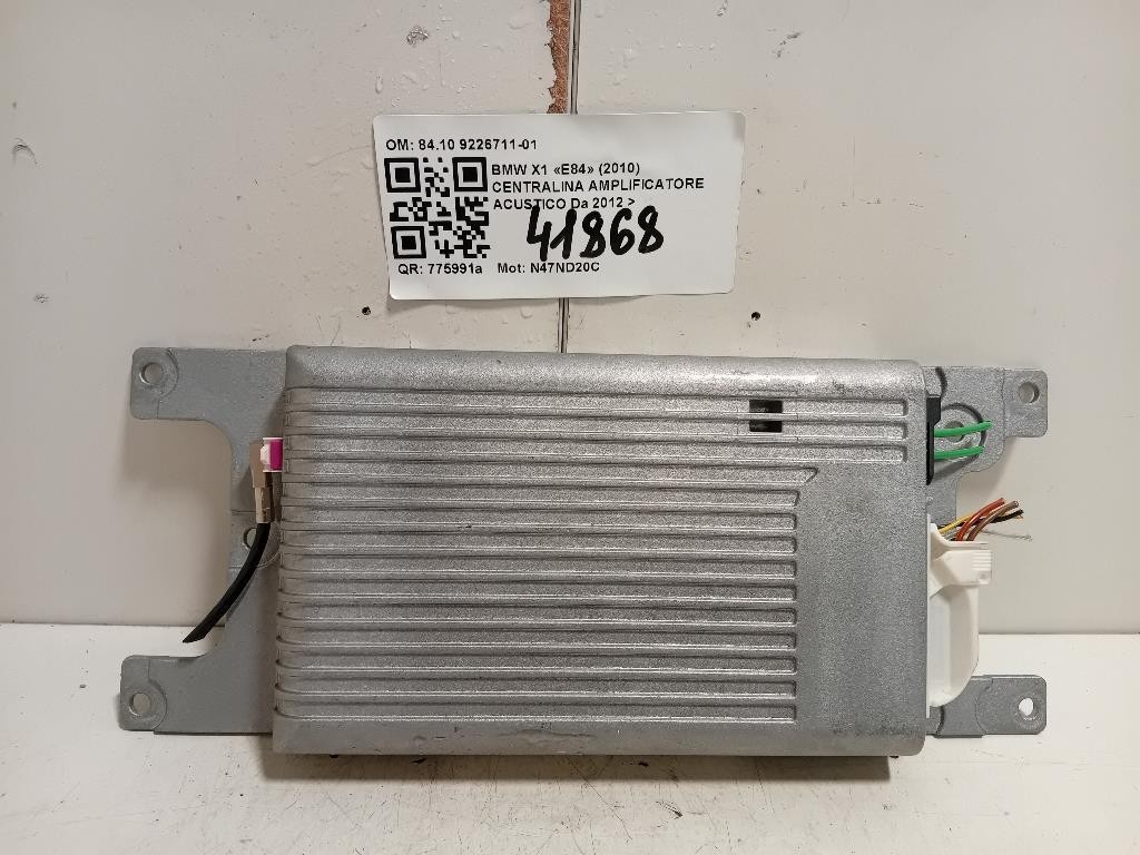 Centralina Amplificatore Acustico 8410 9226711-01 Bmw X1 E84 2010