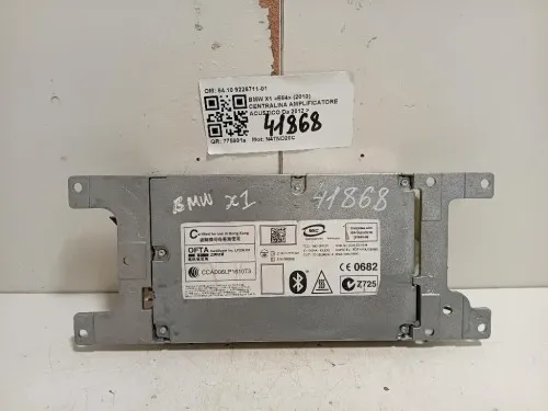 Centralina Amplificatore Acustico 8410 9226711-01 Bmw X1 E84 2010
