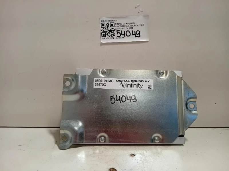 Centralina Amplificatore Acustico 05091012AG Dodge Nitro 2007