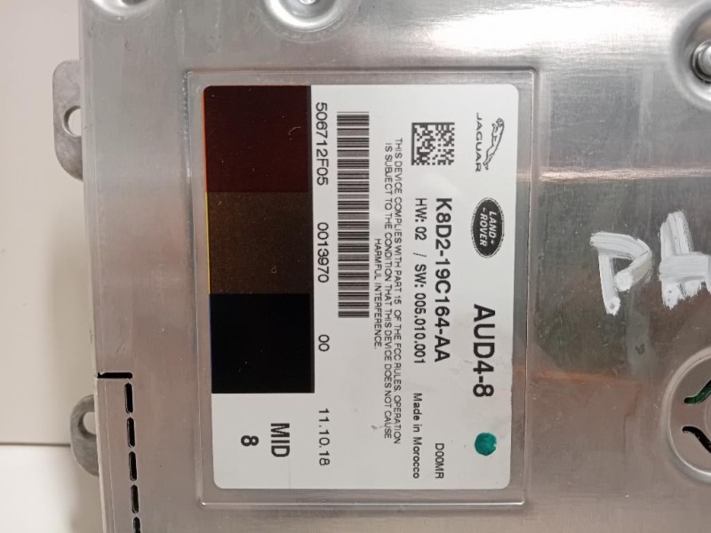 Centralina Amplificatore Acustico K8D2-19C164-AA Jaguar E-pace 2017