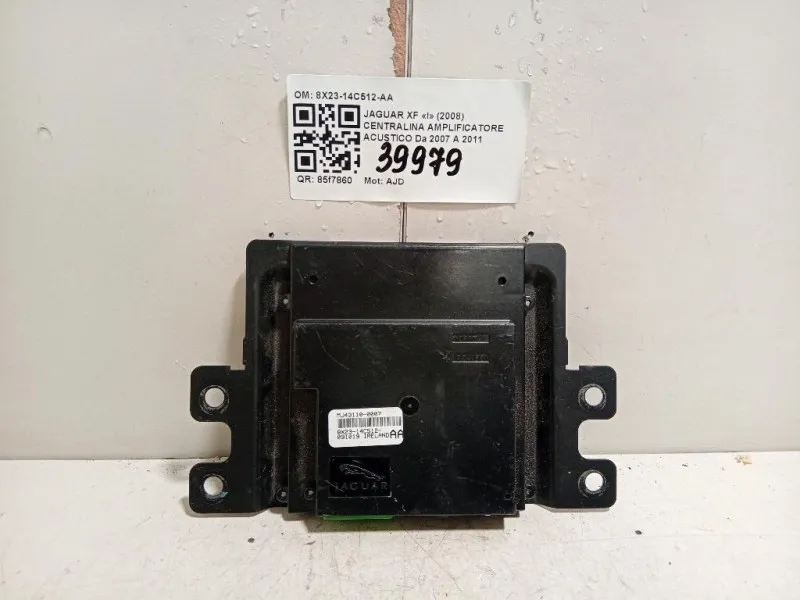 Centralina Amplificatore Acustico 8X23-14C512-AA Jaguar XF I 2008