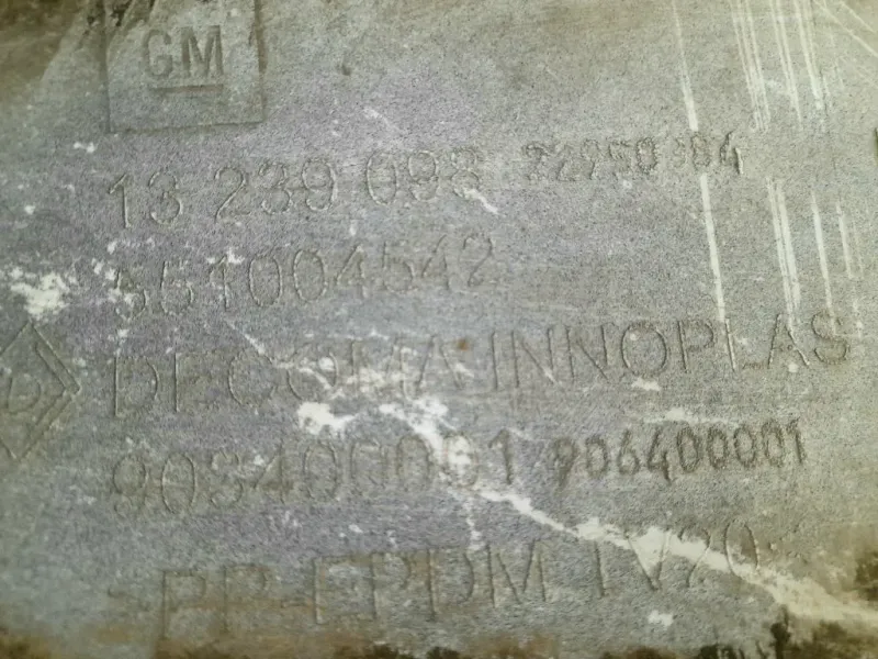 Paraurti POST NUDO 13239098 Opel Insignia A SW 2009