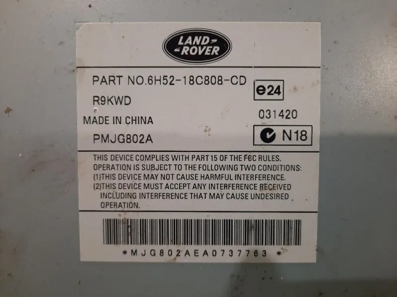 Centralina Amplificatore Acustico 8H52-18C808-CD Jaguar XF I 2008