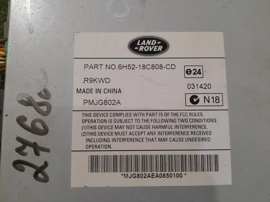 Centralina Amplificatore Acustico 6H5218C808 Jaguar XF I 2008