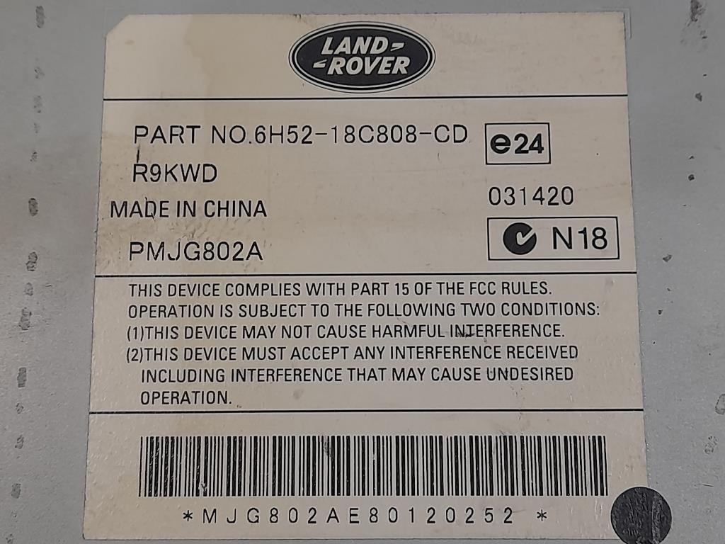 Centralina Amplificatore Acustico 6H5218C808 Jaguar XF I 2008