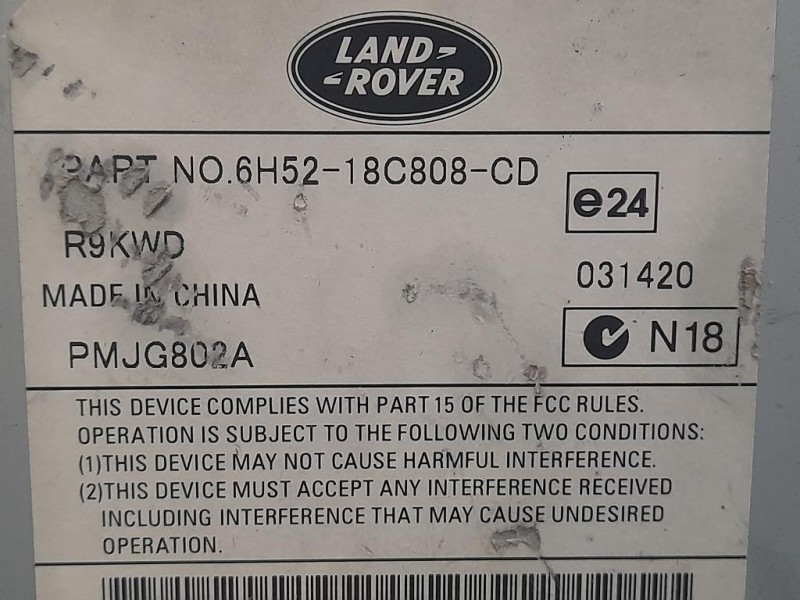 Centralina Amplificatore Acustico 6H5218C808CD Jaguar XF I 2008