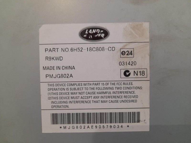 Centralina Amplificatore Acustico 6H5218C808CD Jaguar XF I 2008