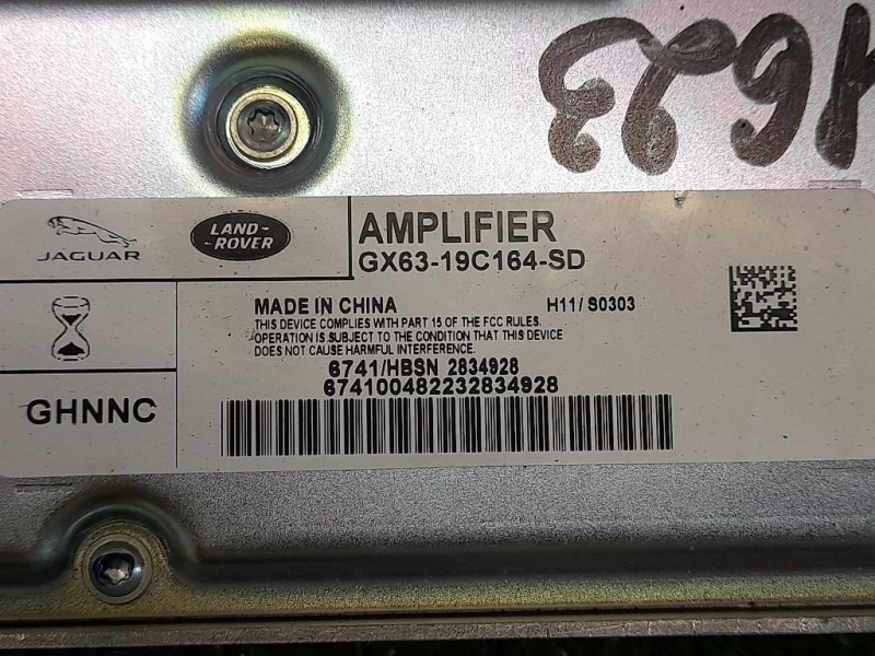Centralina Amplificatore Acustico GX63-19C164-BD Jaguar XF I 2011