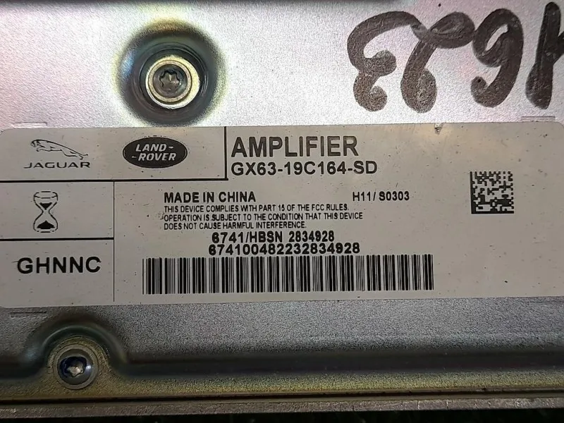 Centralina Amplificatore Acustico GX63-19C164-BD Jaguar XF I 2011