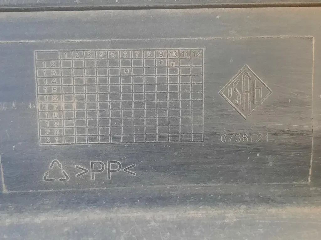 Paraurti POST 0738121 Opel Meriva B 2010