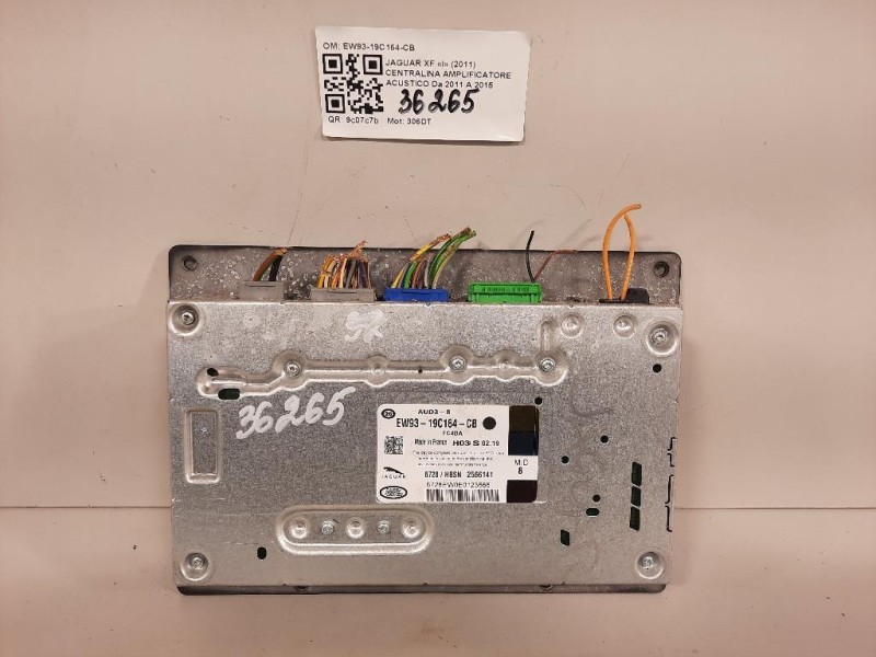 Centralina Amplificatore Acustico EW93-19C164-CB Jaguar XF I 2011