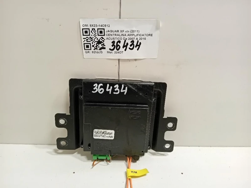 Centralina Amplificatore Acustico 8X23-14C512 Jaguar XF I 2011