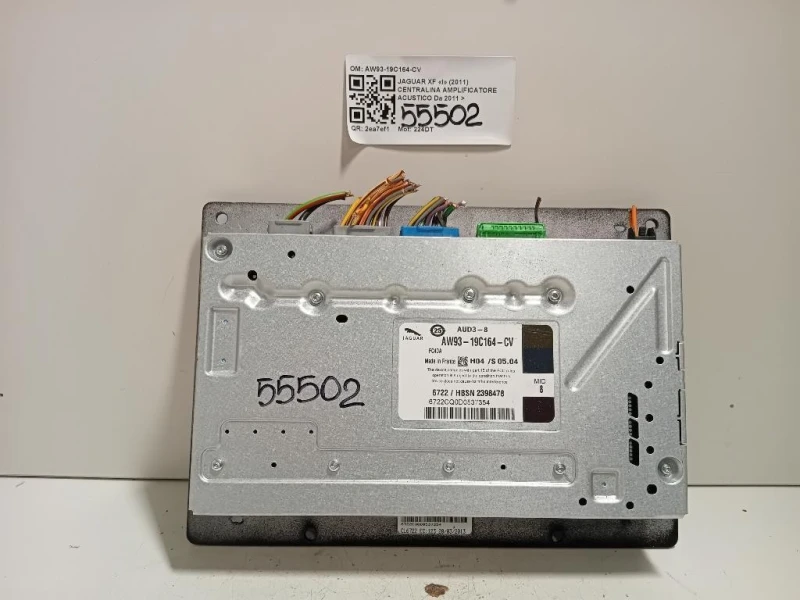 Centralina Amplificatore Acustico AW93-19C164-CV Jaguar XF I 2011