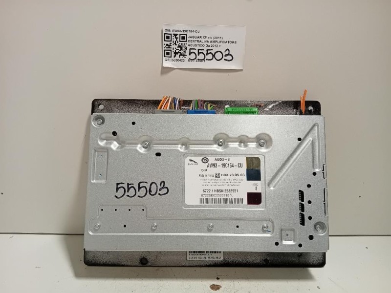 Centralina Amplificatore Acustico AW93-19C164-CU Jaguar XF I 2011