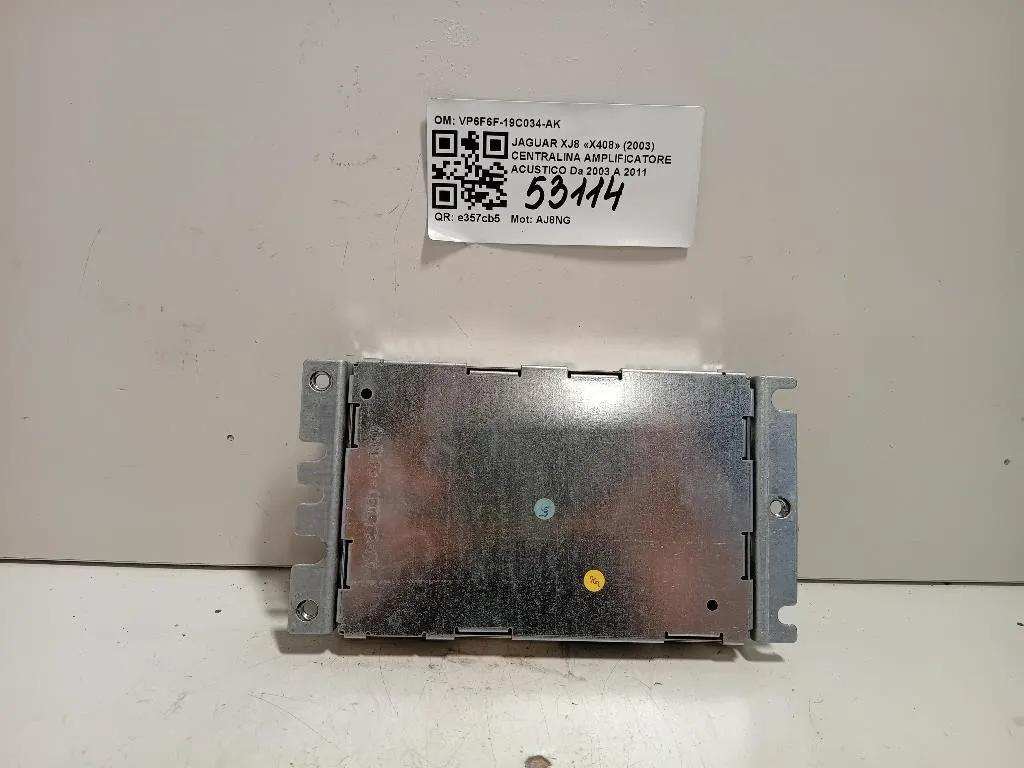 Centralina Amplificatore Acustico VP6F6F-19C034-AK Jaguar XJ8 X408 2003