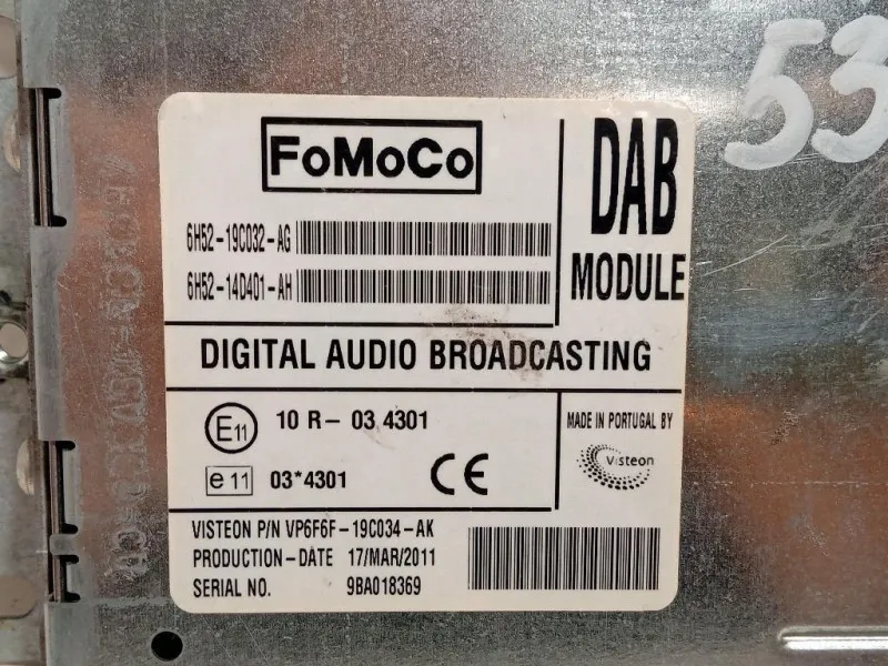 Centralina Amplificatore Acustico VP6F6F-19C034-AK Jaguar XJ8 X408 2003