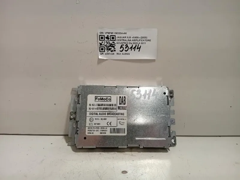 Centralina Amplificatore Acustico VP6F6F-19C034-AK Jaguar XJ8 X408 2003