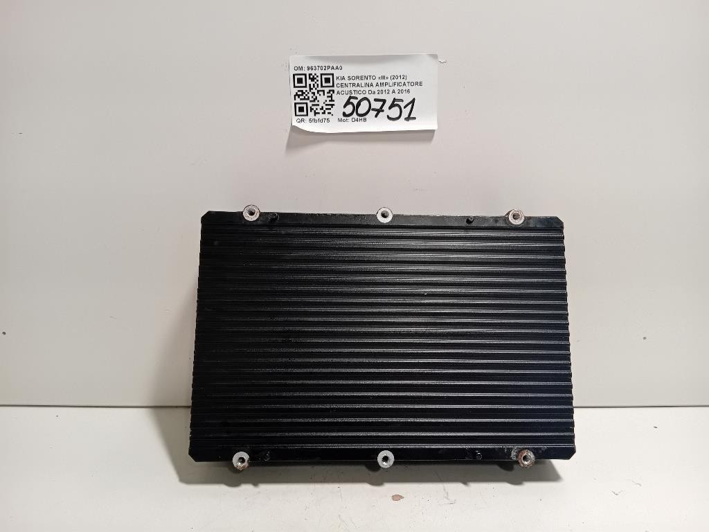 Centralina Amplificatore Acustico 963702PAA0 Kia Sorento III 2012