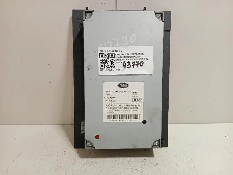 Centralina Amplificatore Acustico 6H52-18C808-CD Land Rover Freelander II 2011
