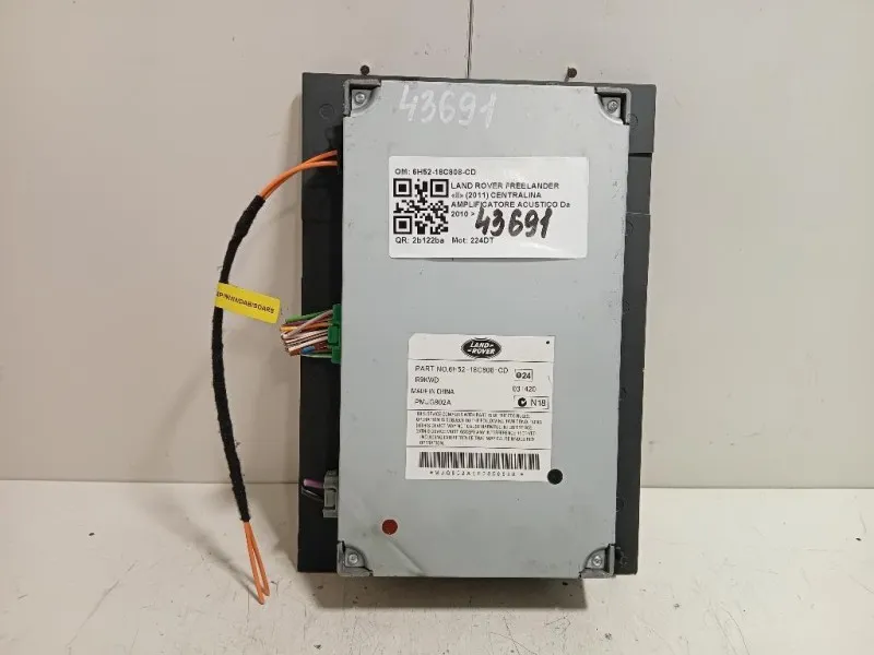 Centralina Amplificatore Acustico 6H52-18C808-CD Land Rover Freelander II 2011
