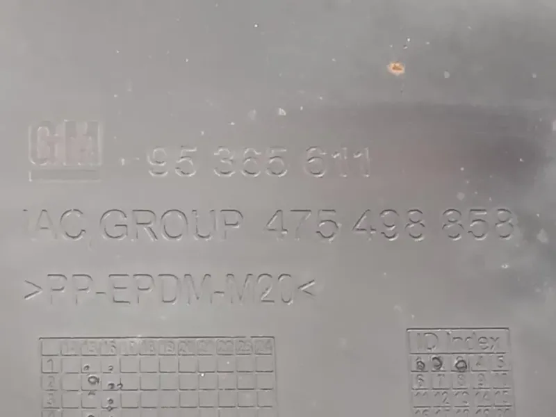 Paraurti POST 95365611 Opel Mokka 2013