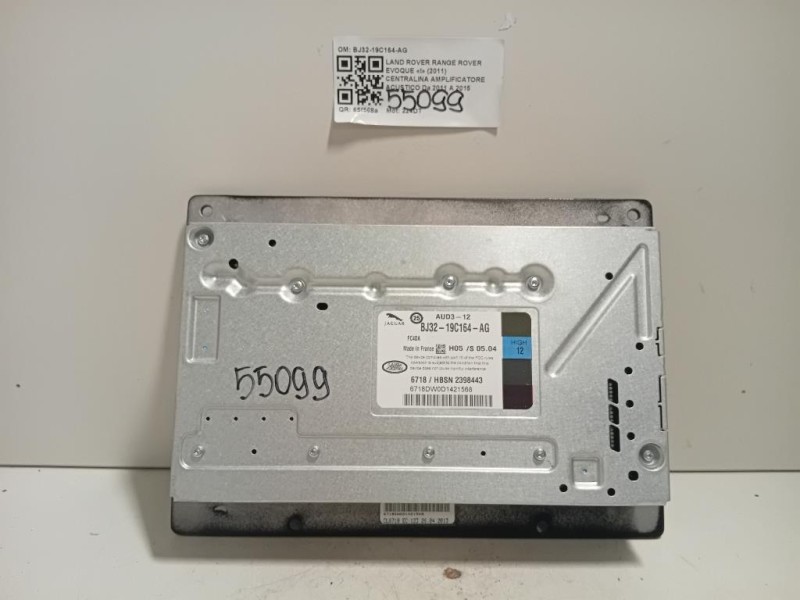 Centralina Amplificatore Acustico BJ32-19C164-AG Land Rover Range Rover Evoque I 2011