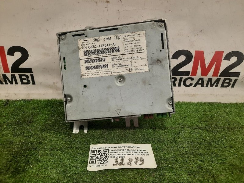 Centralina Amplificatore Acustico CK52-14F641-AF SINTONIZZATORE Land Rover Range Rover Sport I 2005