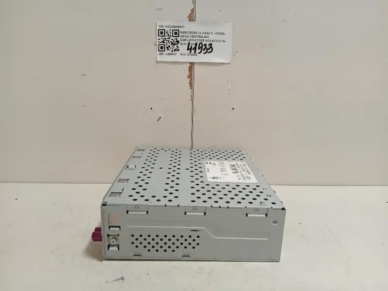 Centralina Amplificatore Acustico A2229008911 Mercedes Classe C W205 2014