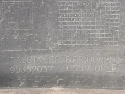 Paraurti POST 95352038 Opel Mokka 2013