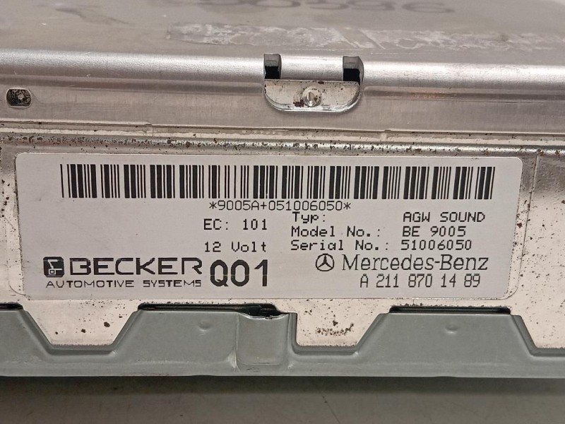 Centralina Amplificatore Acustico A2208703589002 Mercedes Classe E W211 2002