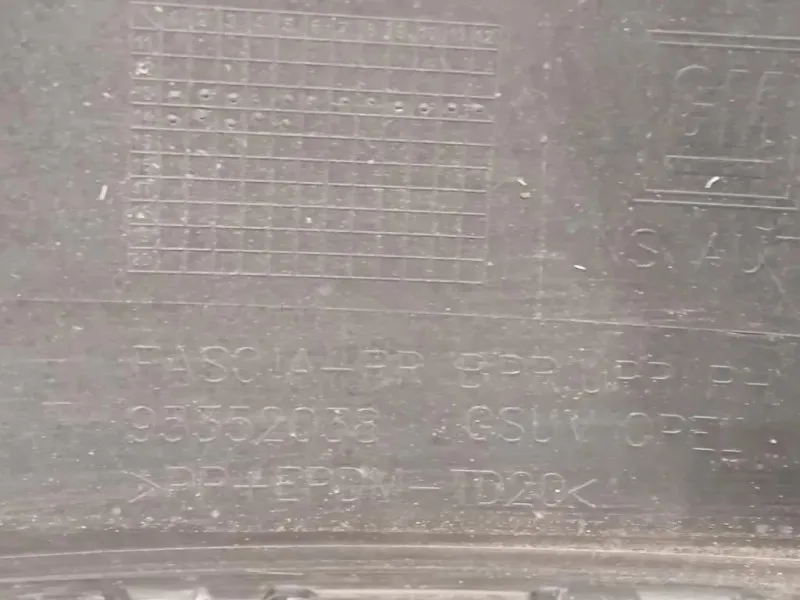 Paraurti POST 95352037 Opel Mokka 2013