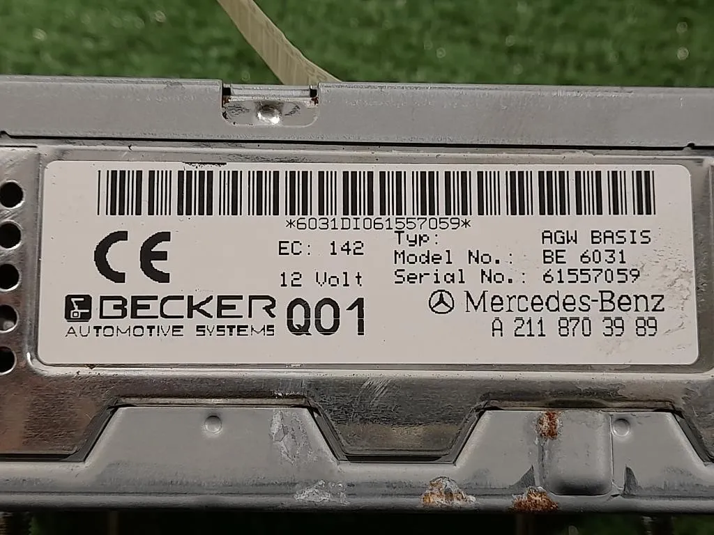 Centralina Amplificatore Acustico A2118703989 Mercedes Classe SLK R171 2004