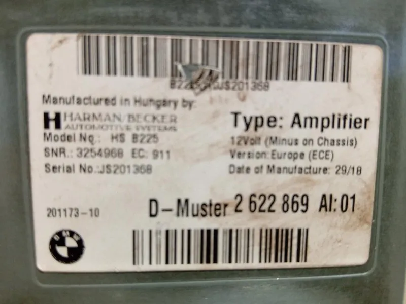 Centralina Amplificatore Acustico 2622869 Mini MINI ONE F55 2014