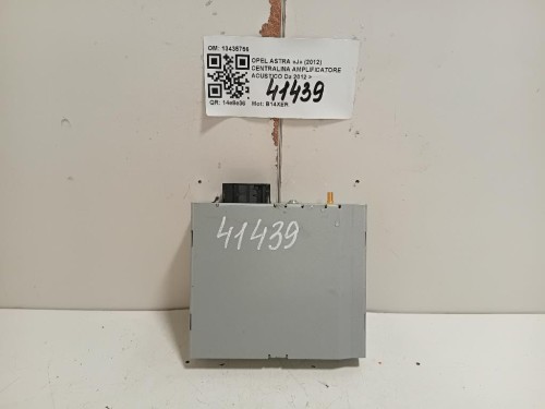 Centralina Amplificatore Acustico 13435756 Opel Astra J 2012