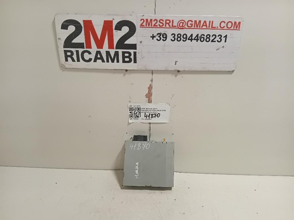 Centralina Amplificatore Acustico 13410170 Opel Mokka 2013
