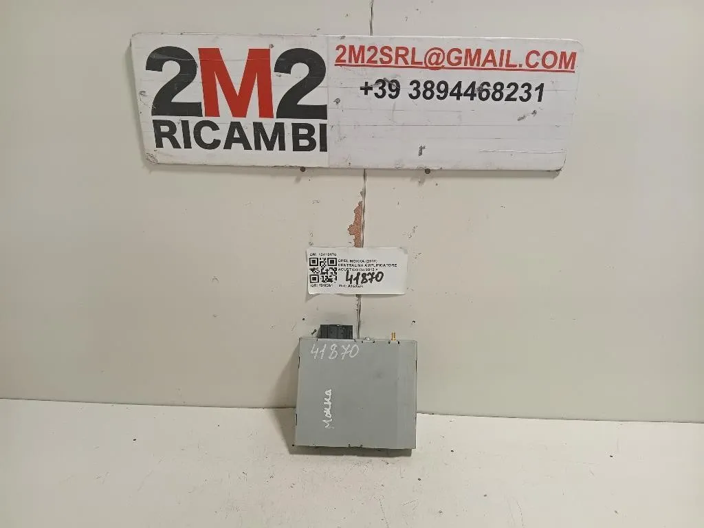 Centralina Amplificatore Acustico 13410170 Opel Mokka 2013