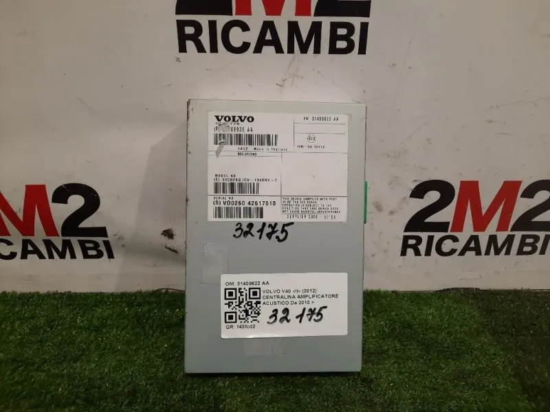 Centralina Amplificatore Acustico 31409622 AA Volvo V40 II 2012