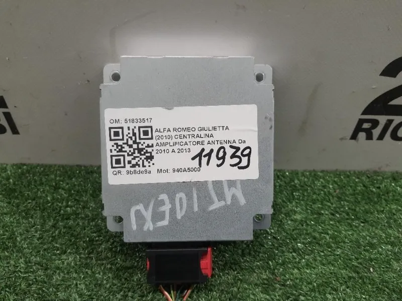 Centralina Amplificatore Antenna 51833517 Alfa Romeo Giulietta 2010