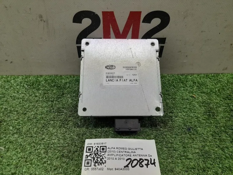 Centralina Amplificatore Antenna 51833517 Alfa Romeo Giulietta 2010