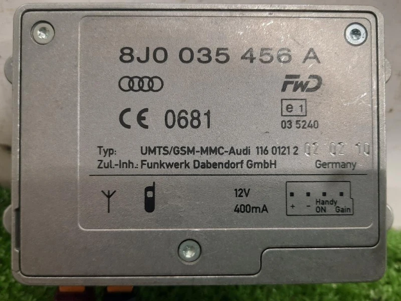 Centralina Amplificatore Antenna 8J0035456A Audi A5 8T3 2008