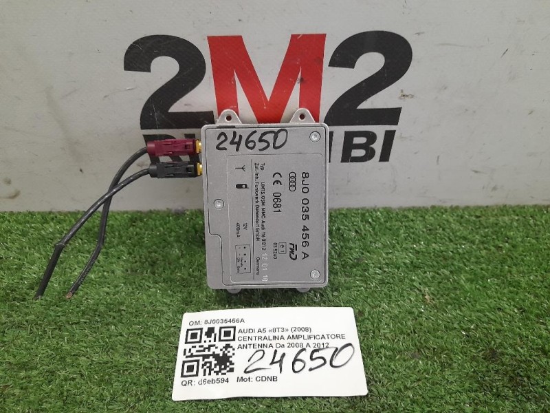 Centralina Amplificatore Antenna 8J0035456A Audi A5 8T3 2008