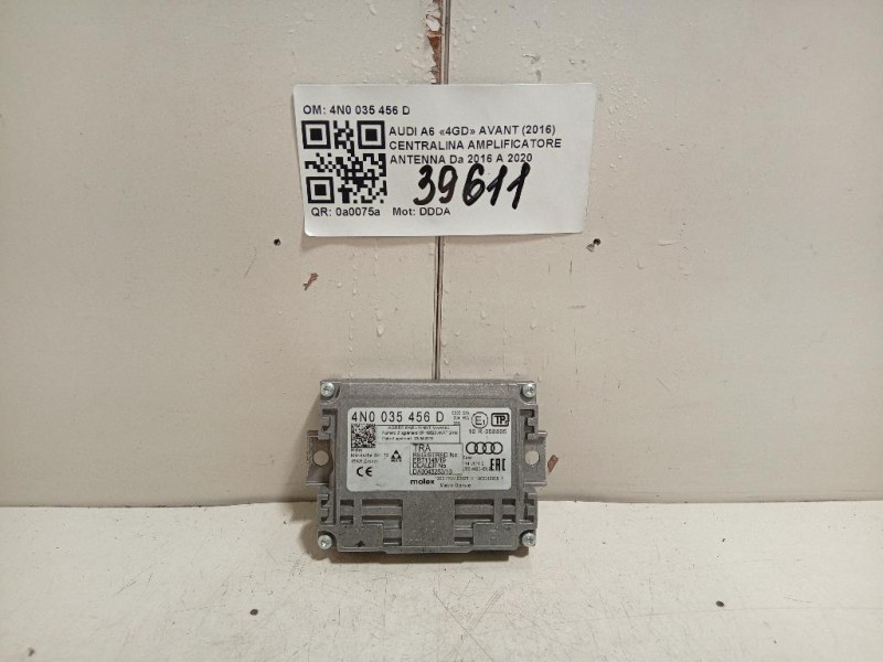 Centralina Amplificatore Antenna 4N0 035 456 D Audi A6 4GD Avant 2016