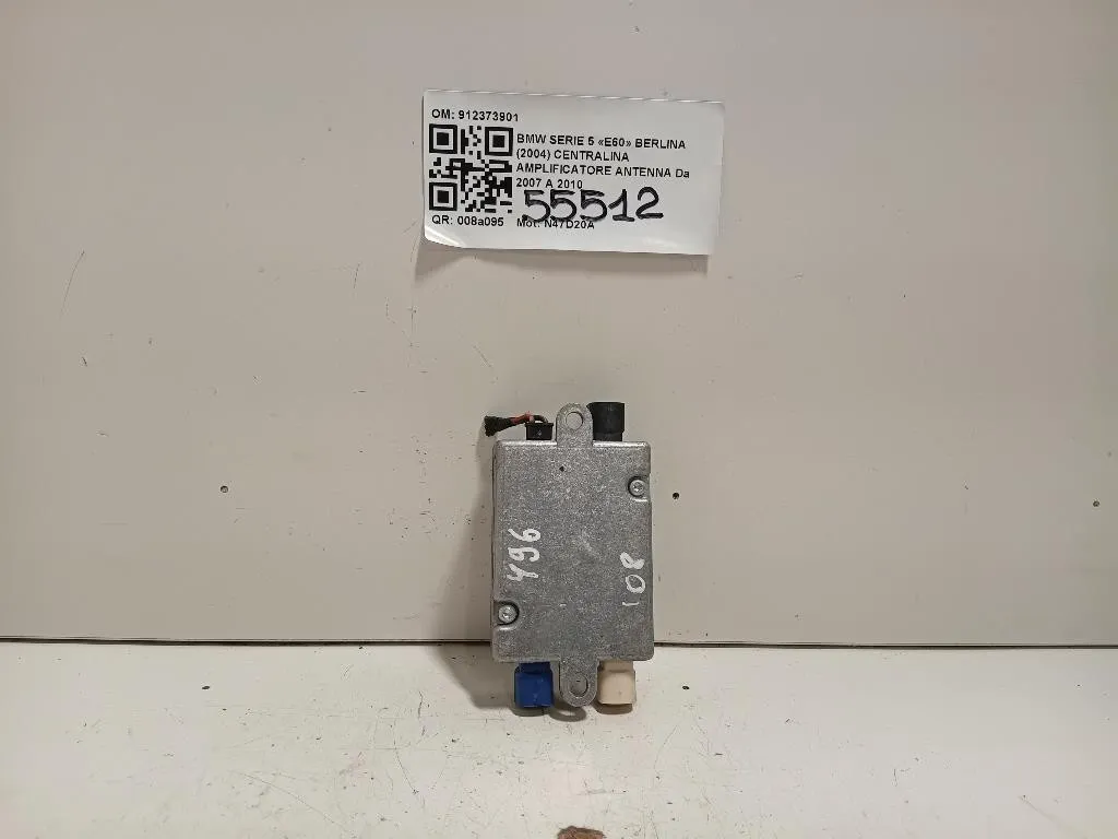 Centralina Amplificatore Antenna 912373901 Bmw Serie 5 E60 Berlina 2004