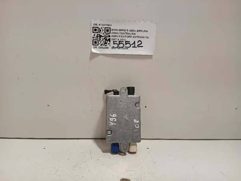 Centralina Amplificatore Antenna 912373901 Bmw Serie 5 E60 Berlina 2004
