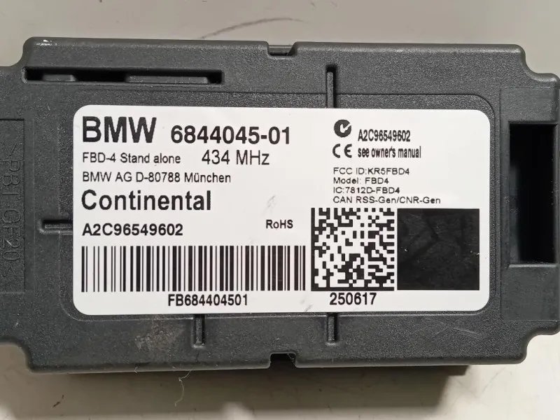 Centralina Amplificatore Antenna 684404501 Bmw Serie 5 G30 Berlina 2016