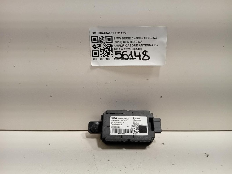 Centralina Amplificatore Antenna 684404501 Bmw Serie 5 G30 Berlina 2016