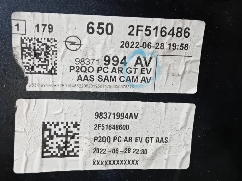 Paraurti POST 168044941T Opel Mokka B 2020