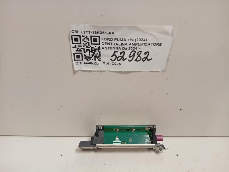 Centralina Amplificatore Antenna L1TT-19K351-AA Ford PUMA II 2024